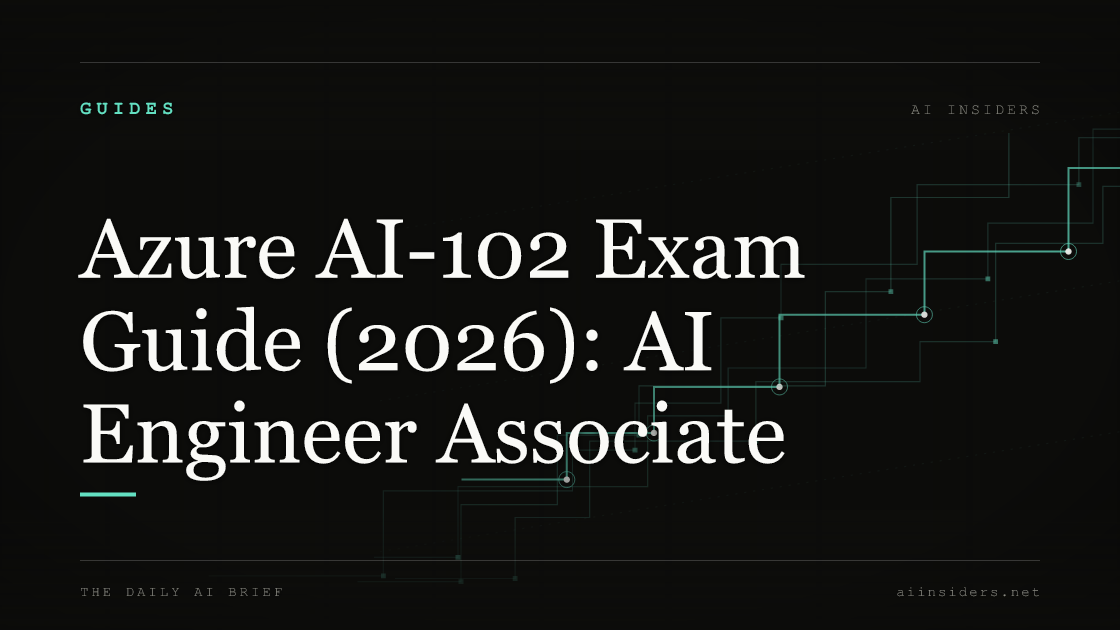 Azure AI-102 Exam Guide (2026): AI Engineer Associate — featured image for AI Insiders