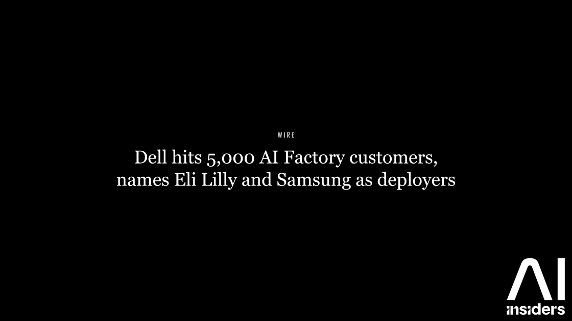 Featured image for: Dell hits 5,000 AI Factory customers