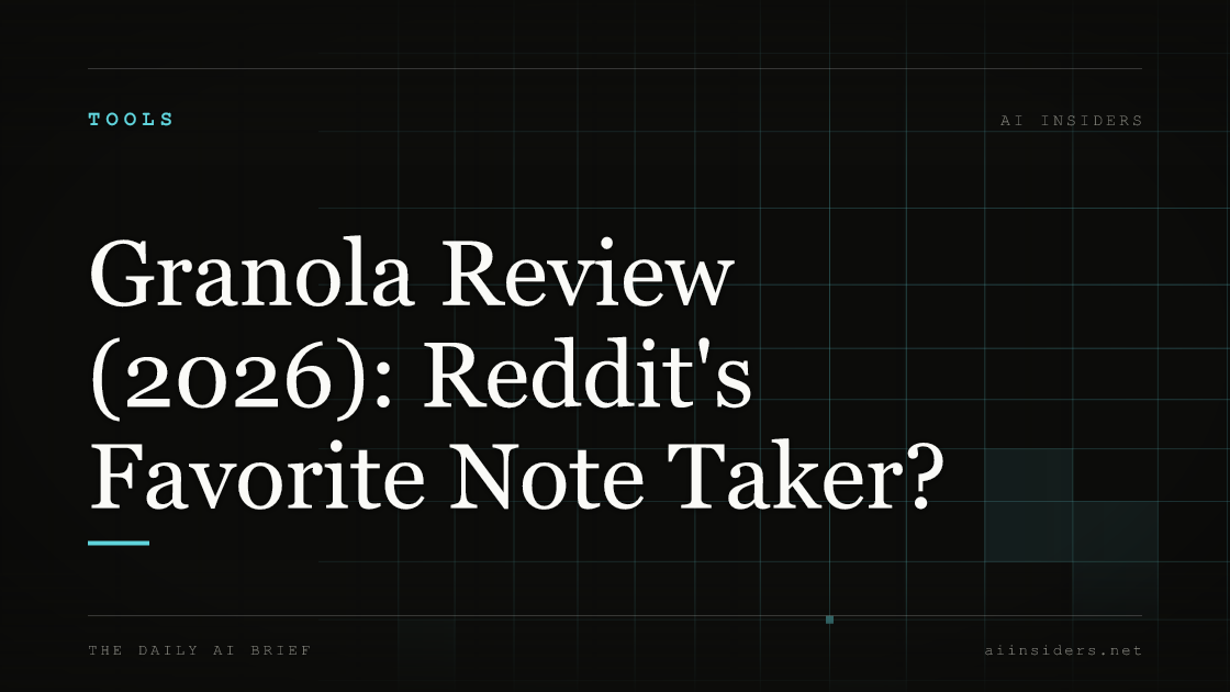 Granola Review (2026): Reddit's Favorite Note Taker? — featured image for AI Insiders