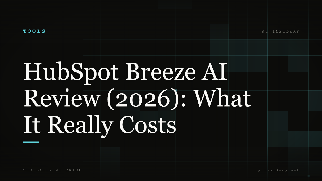 HubSpot Breeze AI Review (2026): What It Really Costs — featured image for AI Insiders