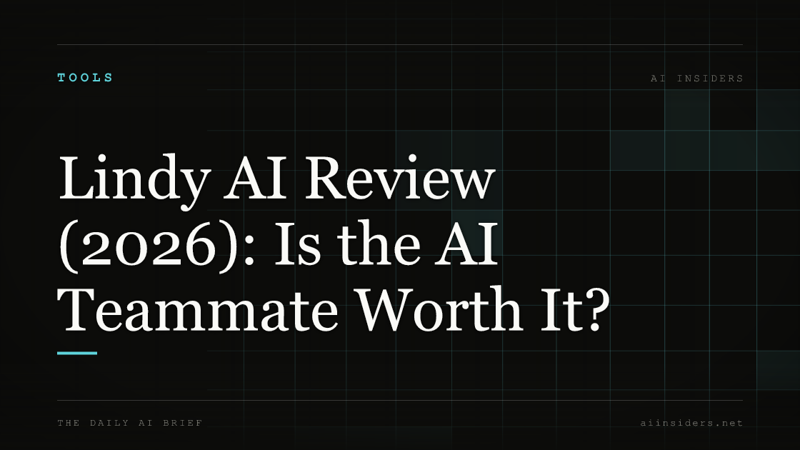 Lindy AI Review (2026): Is the AI Teammate Worth It? — featured image for AI Insiders